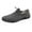 Dark Gray, variant on AUDeals Men’s Round Toe Hand Stitched Soft Non Slip Driving Moccasin Loafers Comfortable Casual Shoes Lightweight Hiking (Dark Gray, 7)