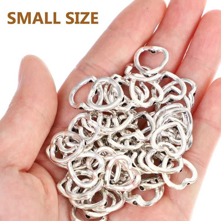 Metal heart charm deals