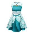 thumbnail image 1 of Frozen Anna Elsa Princess Dress For Girls Snow White Jasmine Ariel Summer Casual Dress Niños Fiesta de cumpleaños Prom Vestidos CostumeTag 90 (24M) Gao Jinjia LED, 1 of 2