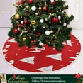 thumbnail image 6 of FMSHPON HohohoChristmas Tree Xmas Christmas Tree Skirt Stand Mat for Holiday Party Decoration Indoor Outdoor 36 inches, 6 of 6