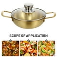 thumbnail image 4 of ifundom Stainless Steel Korean Soup Pot with Handles, Golden Cooking Pot for Kitchen, and Easy to Clean, 4 of 6