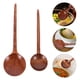 thumbnail image 3 of 2 cucharas de madera de mango largo para mezclar salsas, degustar y mezclar en la cocina, para hornear, cocinar y hacer manualidades, 3 of 8