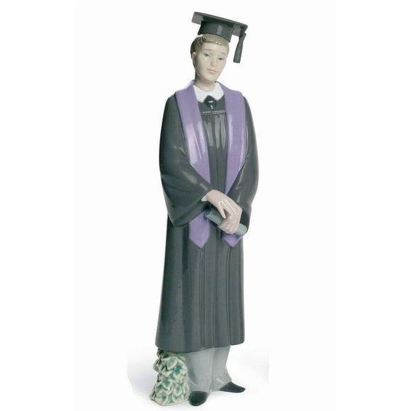 Nao Porcelain by Lladro GRADUATE CELEBRATION ( MALE GRADUATION ) 2001630
