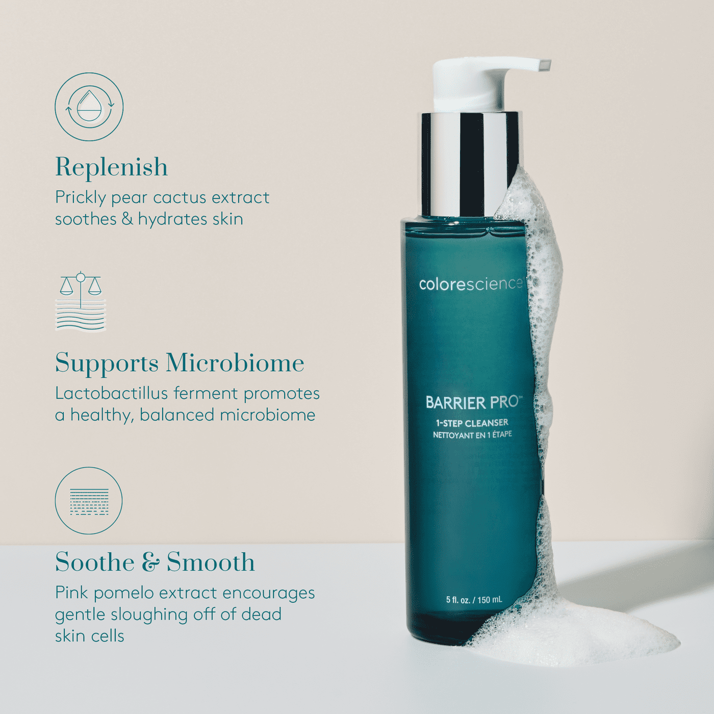 Colorescience Barrier Pro 1 Step Cleanser, 5 fl oz