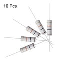 thumbnail image 4 of 10-Pack 10K Ohm Resistor, 5W 5% Tolerance Metal Oxide Film Resistors, Shaft Lead, Flame Proof for DIY Electronic Projects and Experiments, 4 of 6
