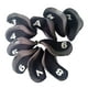 thumbnail image 3 of Juego de 10 fundas para hierros de golf con cubiertas para ventanas, fundas para palos de golf 3, 4, 5, 6, 7, 8, gris negro, 3 of 7