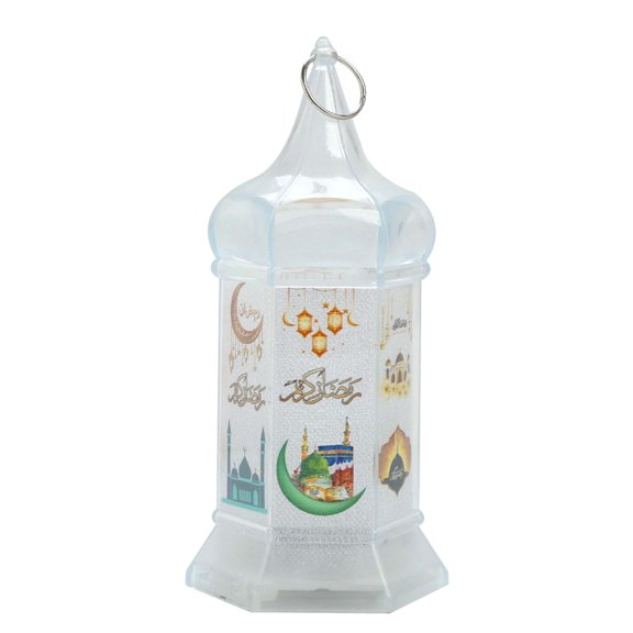 Dienrx Wind Lamp Candle Lantern, Clearance Candles & Holders, Eid Led Wind Lights Ramadan Decorations for Home Muslim Oil Lamp Ornament Ramadan Gifts