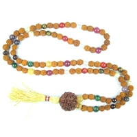 Mogul Prayer Beads Meditation Japamala Rudraksha Navgraha Healing Mala