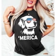 thumbnail image 2 of Merica Golden Retriever Shirt 4th of July Dog Shirt Golden Retriever Mom Gift Patriotic Dog Tee Golden Retriever Lover Shirt, 2 of 5