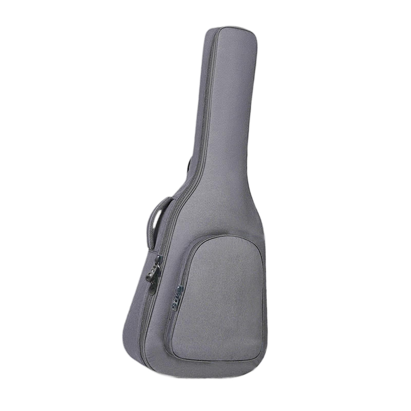 LeeQinersw Acoustic Guitar Bag Full Size Backpack with Pocket Guitar Accessories Adjustable 36in