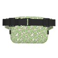 thumbnail image 3 of Fotbe Cute Frog Cangurera Cuadrada con Estampado de Doble Capa, Bolsa de Cintura Ajustable Mini para Hombres y Mujeres, 3 of 9