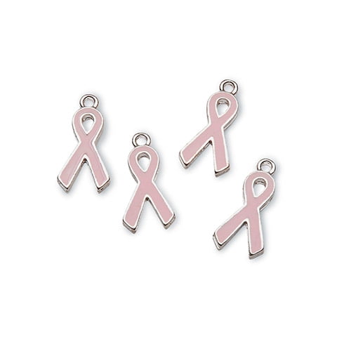 breast cancer croc charms