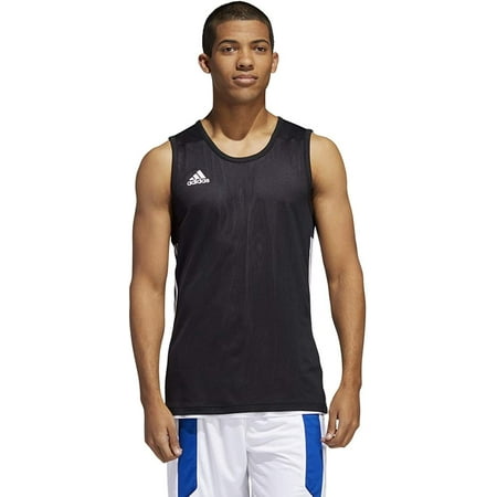DX6385 Adidas 3G Speed Reversible Jersey Men's Basketball Black/White 2XL