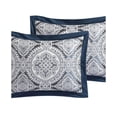 thumbnail image 6 of VCNY Home Yorkshire 7-Piece Queen Navy Queen Comforter Set, 6 of 9