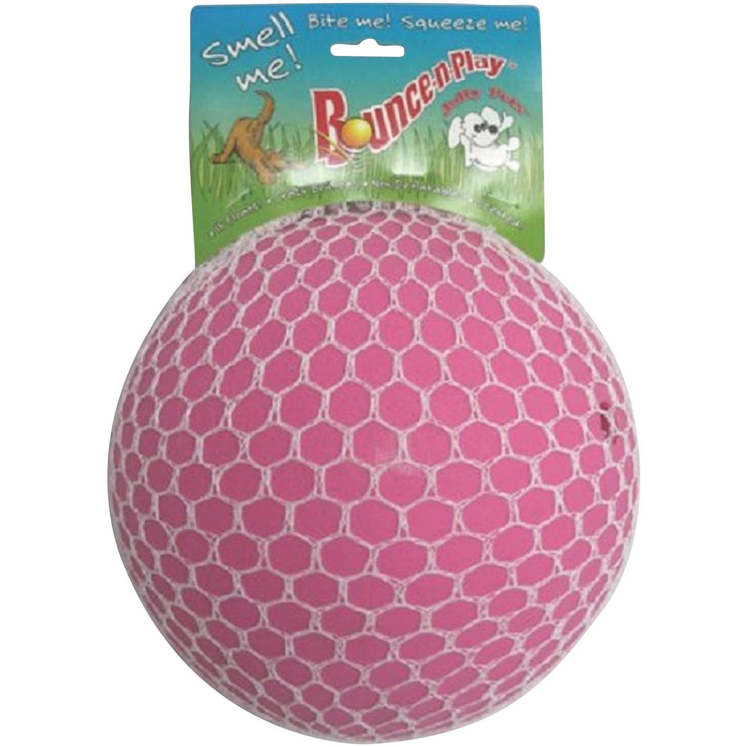 Jolly Pets BouncenPlay Dog Toy Ball, 8 Inches, Pink Walmart Canada