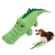 thumbnail image 2 of Juguetes de peluche para perros, juguetes de peluche de cocodrilo, juguetes de masticación suave para gatos y perros Feliz Sencillez, 2 of 5
