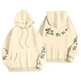 thumbnail image 4 of Women's Cute Sea Turtle Hoodies Oversized Graphic Print Long Sleeve Drawstring Hooded Sweatshirt Casual Fashion Pullover, 4 of 4