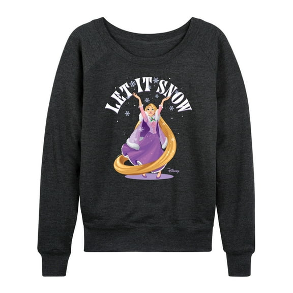Disney - Let It Snow Gifts - Women's Lightweight French Terry Long Sleeve Shirt