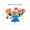 thumbnail image 2 of Octonautas de juguete Octonauts Octopus Castle con proyectiles de peso Barnacle Kwazii, 2 of 5