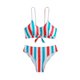 thumbnail image 2 of Traje de baño para mujer, moda, cómodo, estampado, bikini, traje de baño de color liso para mujer, conjuntos de bikinis, trajes de baño para mujer, 2 of 7