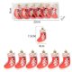 thumbnail image 3 of piezas de piruletas navideñas con forma de bastón de caramelo, adornos colgantes para árbol de Navidad, decoraciones navideñas para el hogar, regalo de Año Nuevo 2024, 3 of 5