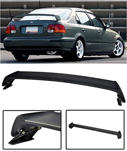 Eos Body Kit Rear Wing Spoiler For Honda Civic 4 Door Sedan Ek 96 00 1996 1997 1998 1999 2000 Walmart Com