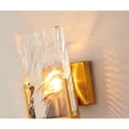 thumbnail image 4 of Bethel International Wall Sconce Gold Metal & Crystal, 4 of 5
