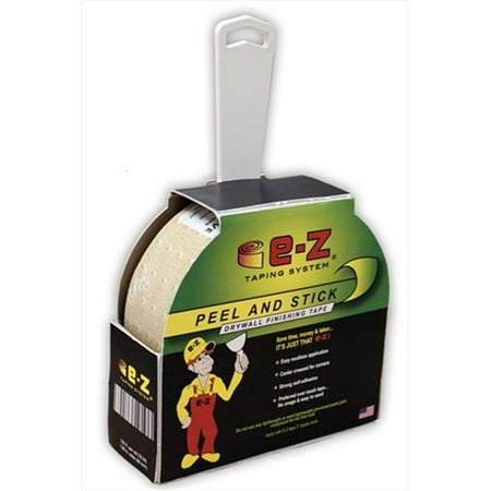 Drywall Finishing Prices - E-Z Taping System 99125-12-3 Peel and Stick Drywall Finishing Tape