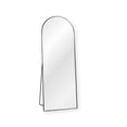 thumbnail image 1 of Espejo Decorativo Cuerpo Completo de Piso Marco de Metal 160 cm Marbella para Dormitorio Negro Gaon, 1 of 9