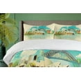thumbnail image 4 of Ambesonne Australia Duvet Cover Set, Cityscape Sydney, 2-Calking, Cream and Multicolor, 4 of 7