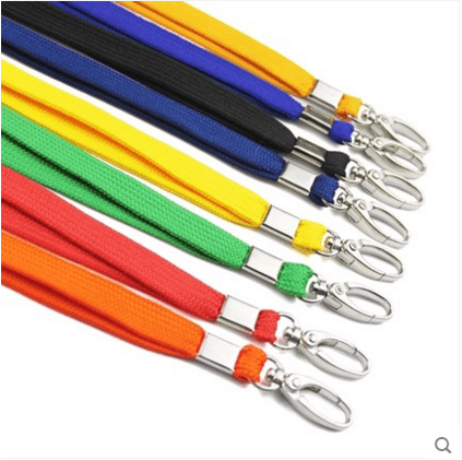 1PCS Neck Strap Lanyard Safety Metal Clip ID Card Badge Lanyard for Business Id 