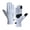 Light Blue, variant on AWZXDE Winter Thermal Touchscreen Gloves Brushed Lined Windproof Waterproof Warm Gloves For Cycling Skiing Hiking Outdoor White