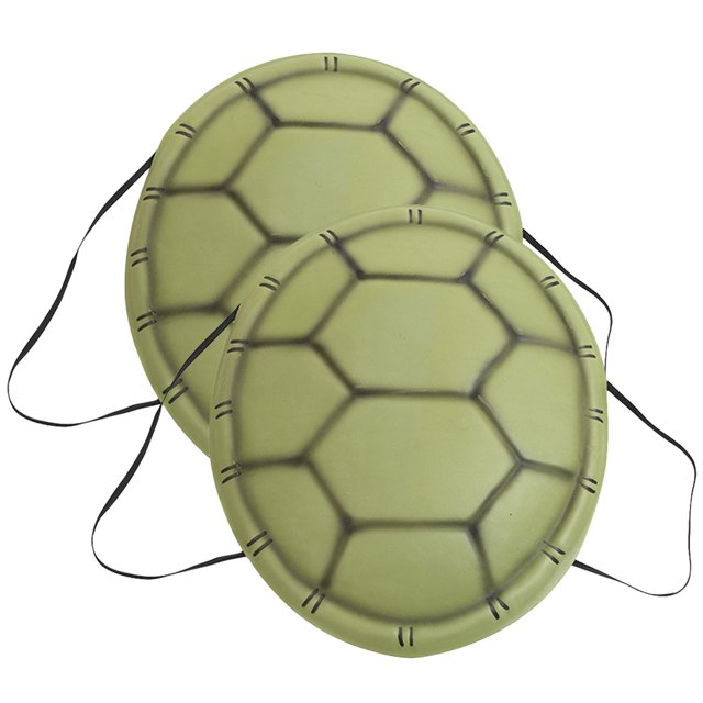 WORGEOUS Disfraz de Halloween de 2 piezas EVA Turtle Shell Halloween Cosplay Cosplay Accesorios para fiestas