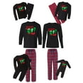 thumbnail image 1 of Awkward Styles Family Christmas Pajamas Set Red Funny Elfs Squad Matching Sleepwear, 1 of 7