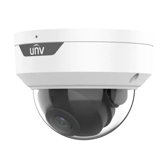 Uniview EC-D4F28M-V3 4MP True WDR NDAA Compliant IR IP Dome Camera with Built-in Mic and 98ft IR