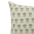 thumbnail image 2 of Fabdivine "Pure Linen" Throw Pillow Covers 16x16 Inch, "Gray", Soft Block Print Cushion Pillowcases for Sofa, Decorative Accent Pillow Covers, 2 of 7