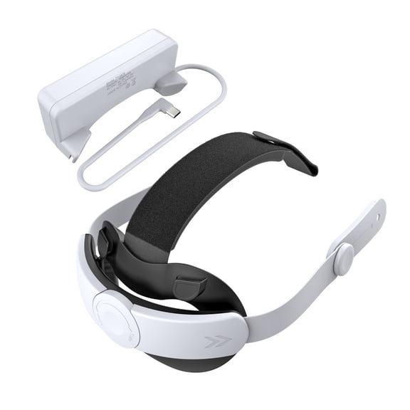 Battery Head Strap for 3/3S Rechargable Headstrap Extend Playtimes Virtual Reality Headsets Extending Play Time Accessor