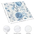 thumbnail image 3 of Jiayy Floral Pattern Blue Bird Dinner Napkin for Farmhouse Party Dining Table Decor 6 PCS, 3 of 7