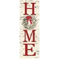 thumbnail image 2 of Deiter, Lori 13x32 Gold Ornate Wood Framed with Double Matting Museum Art Print Titled - Christmas Home, 2 of 4