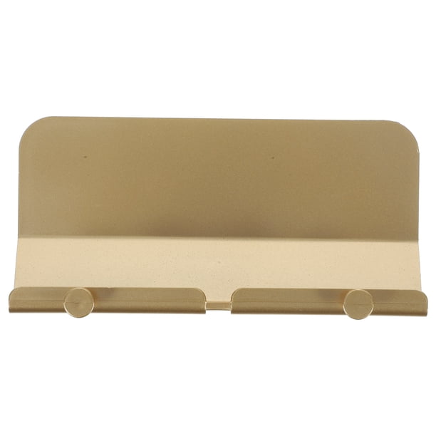 Soporte de pared para teléfono, organizador de pared, organizador de control remoto de TV, estante de noche