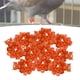 thumbnail image 5 of 100 Uds. Bandas para pies de pájaros de 8mm, anillos para patas con Clip para palomas, herramienta de identificación reutilizable de entrenamiento de , Naranja Sunnimix Anillos de patas de pájaros, 5 of 8