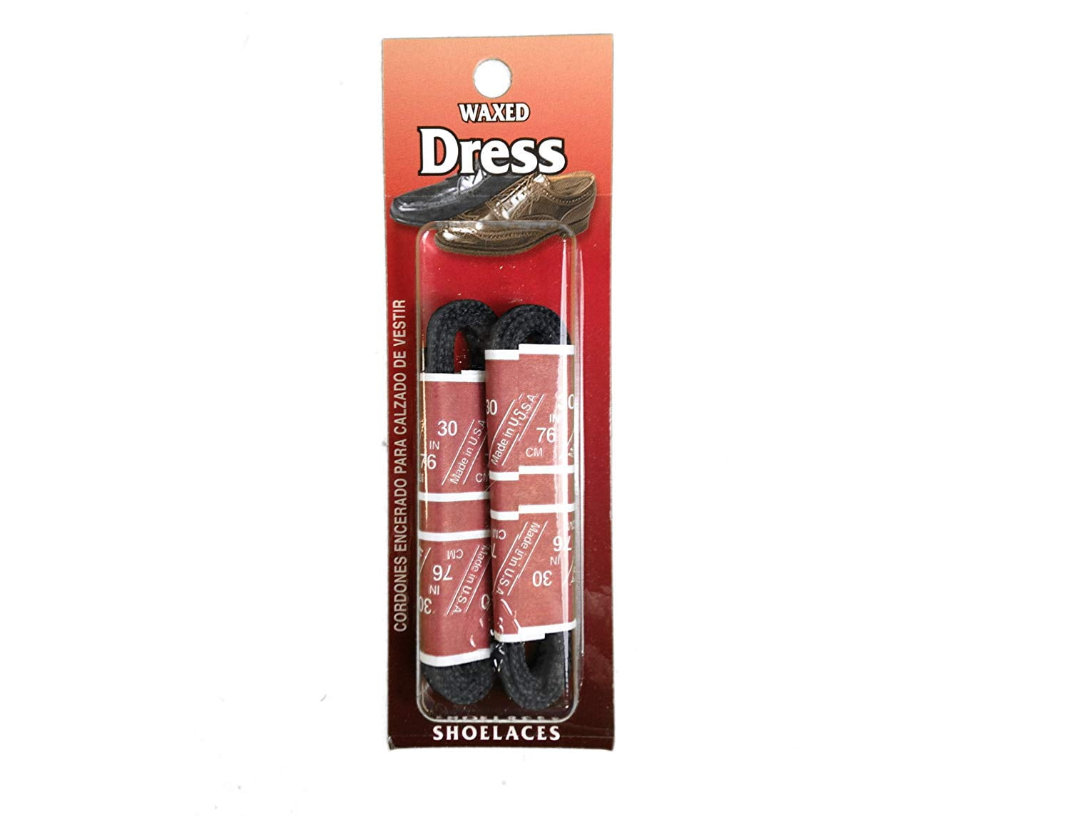 Mens Waxed Dress Shoe Laces 2 Pairpro Grade Thin (Asst Sizes and