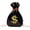 Black, variant on Creative Dollar Handbags Waterproof Shoulder Bag Retro Embroidery Bag Casual Travelling Bags Women Messenger Bags