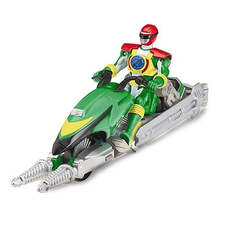 Power Rangers Overdrive Hovertek Cycle with Power Ranger