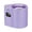 Purple, variant on Portable Waist Fan, Wearable Clip-on Fan with Digital Display, Hands-Free USB Rechargeable private chilling Fan for Outdoor Camping Travel Jobsite Hiking|
