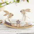 thumbnail image 5 of EUDIDV Easter Decor,Home Decoration Door Wall Hanging Easter Decorations Painted Wooden Crafts,Easter Figurines, 5 of 7