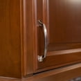 thumbnail image 3 of Modket MH1610 Traditional Classic Kitchen Cabinet Pull Handle — 5-1/8" Overall Length, 3-3/4" (96mm) Hole Centers, Brushed Nickel — 1 Pack, 3 of 5