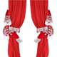 thumbnail image 2 of Moyic Broche de cortina Lindo estilo navideño Clip de cortina de algodón Hermosa forma de muñeca Cortina Tieback Festivo Atmosférico Colgando Kits de decoración para fiestas No.2 Moyic HA027300-02, 2 of 6
