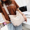 thumbnail image 4 of Bolsos de mano Bolsos de lona Bolsos de mano Bolso de pana Bolso bandolera con cremallera Bolso de hombro Bolso bandolera informal para el trabajo Universidad Compras Mujeres, 4 of 5