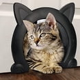 thumbnail image 3 of Porte pour Chats / Trou de Porte pour Animaux pour Chien, Porte de Trou pour Chat d'Intérieur, Porte pour Chat pour Porte Intérieure, Portes pour Animaux pour Chat, Chatons, Passe-Chat pour Grands Chats jusqu'à 22 Lbs, 3 of 8